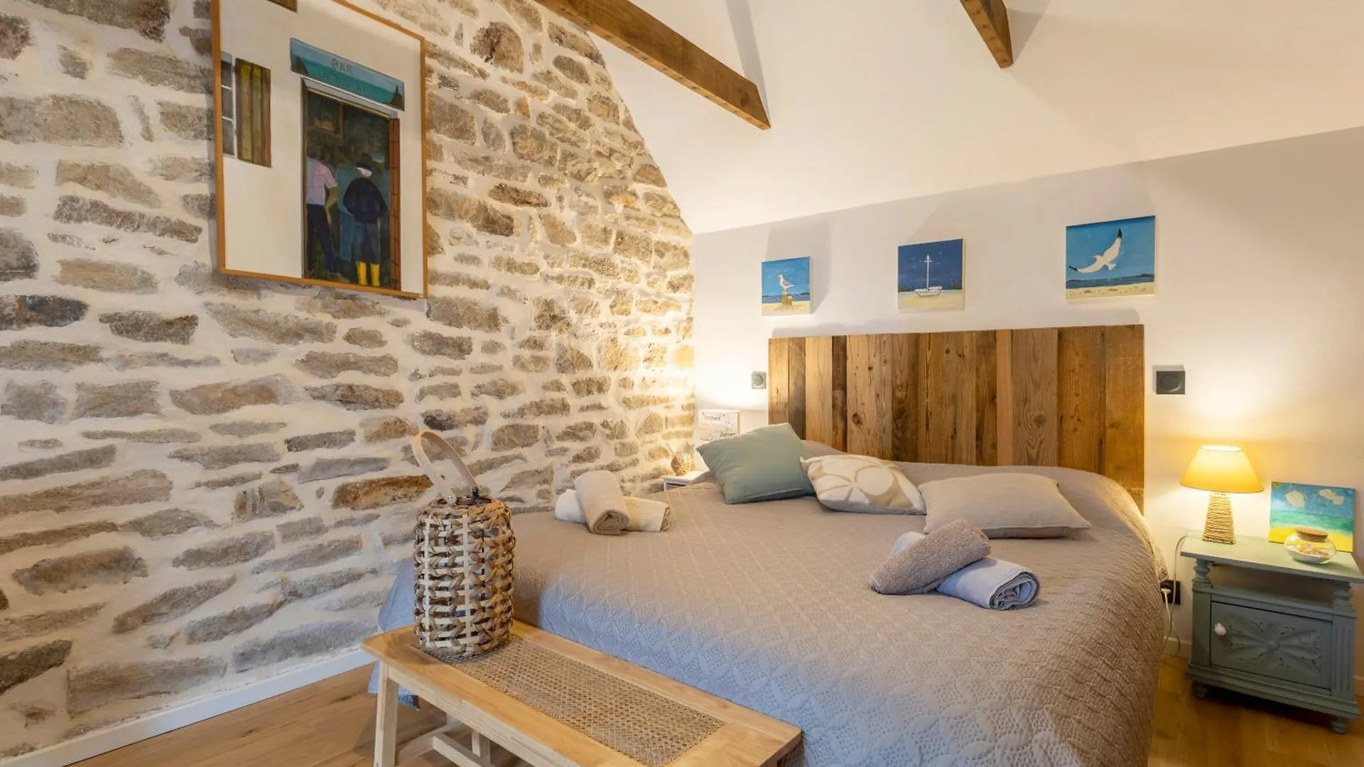 Holiday home Villa Trevi ,200M Plage, Vue Mer Tregunc